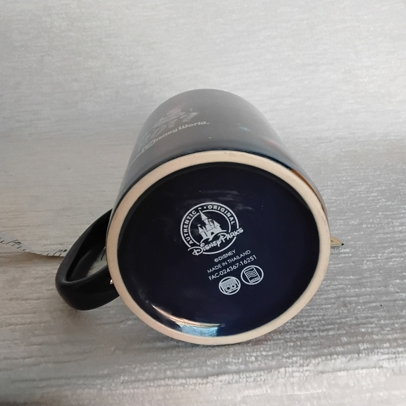 2017 Sorcerer Mickey Mouse Blue Coffee Mug Like New - Picture 12 of 12